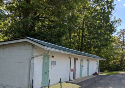 New River Gorge Campground bathhouse & free laundry to use